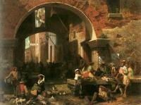 Bierstadt, Albert - The Arch of Octavius (The Roman Fish Market)